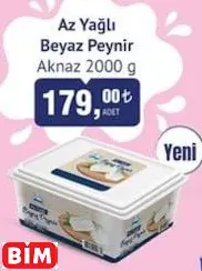 AKNAZ AZ YAĞLI BEYAZ PEYNİR